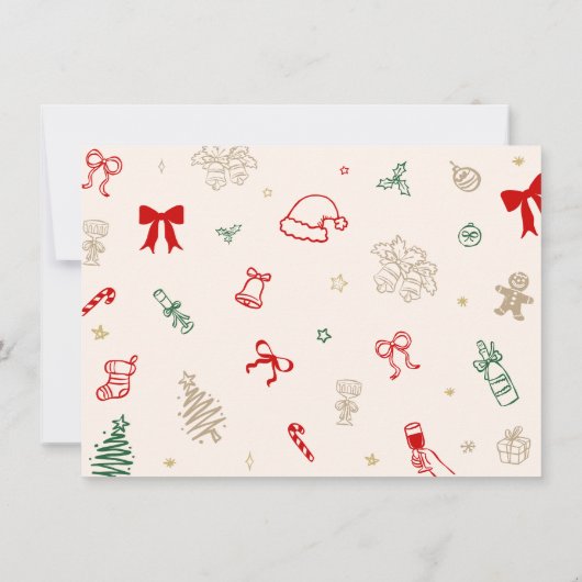 Invitation Christmas Bridal Shower Advice for the Bride Card (Dos)