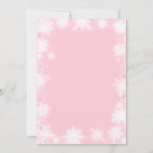 Invitation Christmas Brunch Party Red Bow Wine Pink Gingham (Dos)