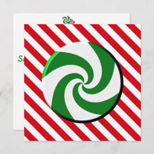 Invitation - Christmas Candy l