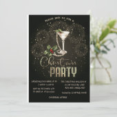 Invitation Christmas Cocktail Fireworks Christmas Company   (Debout devant)