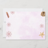 Invitation Christmas Cookie Two Sweet 2nd Birthday Photo (Dos)