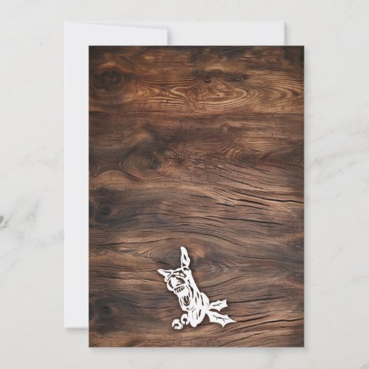 Invitation Christmas Donkey (Dos)