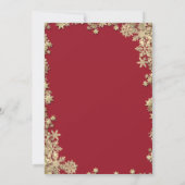 Invitation Christmas Drink Santa Hat Stars Christmas (Dos)