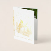 invitation christmas foil card (Devant)