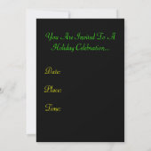 Invitation Christmas Holly (Dos)