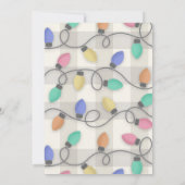 Invitation Christmas lights (Dos)