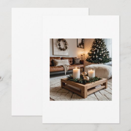 Invitation christmas lounge (Devant / Derrière)