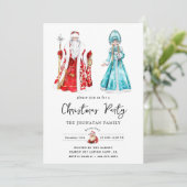 Invitation Christmas Nutcracker Isolated (Debout devant)
