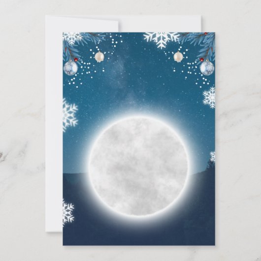 Invitation Christmas Party Event Flyer (Dos)