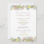 Invitation Christmas Party Travail d'entreprise (Dos)