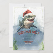 Invitation Christmas Shark (Devant)