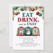 Invitation Christmas Sweater Ugly Party (Devant)