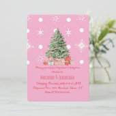 Invitation Christmas Tree Corporate Office Event (Debout devant)