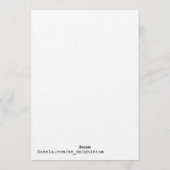 Invitation Christmas Tree Greeting Card (Dos)