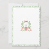 Invitation Christmas Wreath | Monogram Rehearsal Dinner (Dos)