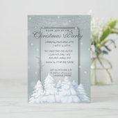 Invitation ChristmasTree, Snowflakes Corporate Christmas Part (Debout devant)