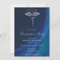 Chrome Holographique Médicale Caduceus Graduation