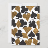 Invitation Chronologie de l'événement d'entreprise de Las Veg (Dos)