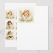 Invitation Chuchotements d'Anges -Seraphina (Devant / Derrière)