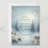 Invitation Chuchotements d'un solstice d'hiver (Devant)
