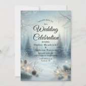 Invitation Chuchotements d'un solstice d'hiver (Devant)
