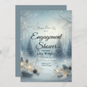 Invitation Chuchotements d'un Solstice d'Hiver (Devant / Derrière)