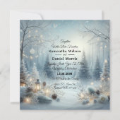 Invitation Chuchotements d'un solstice d'hiver (Devant)