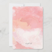 Invitation Chuchotements Floraux (Dos)