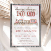 Invitation Chugga Chugga CHOO CHOO Train Anniversaire