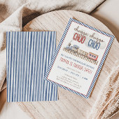 Invitation Chugga Chugga CHOO CHOO Train Anniversaire