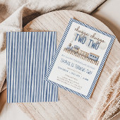 Invitation CHUGGA CHUGGA Deux 2e Train Anniversaire Anniversa