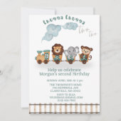 Invitation Chugga chugga deux ans de train (Devant)