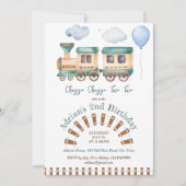 Invitation Chugga chugga deux ans de train (Devant)