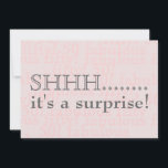 Invitation Chut... C'est une fête surprise du trentième anniv<br><div class="desc">Merci pour visiter mes galeries. J'apprécie votre entreprise. Contactez-moi si vous avez besoin d'aide avec un modèle.</div>