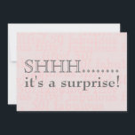 Invitation Chut... C'est une fête surprise du trentième anniv<br><div class="desc">Merci pour visiter mes galeries. J'apprécie votre entreprise. Contactez-moi si vous avez besoin d'aide avec un modèle.</div>