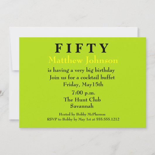 Invitation Chut...C'est une surprise ! ! ! ! ! ! (Devant)