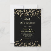 Invitation Chut C'est Une Surprise De 50 Ans (Devant)