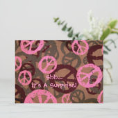 Invitation Chut...c'est une surprise !-Invitation-Signes de p (Debout devant)