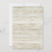 Invitation Chute Citrouille Floral Aquarelle Mariage de feuil (Dos)