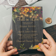 Chute d'amour automne automne automne mariage flor