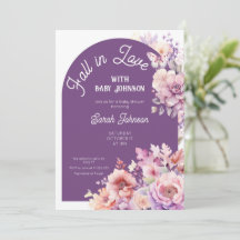 Chute d'amour automne baby shower fleuri bébé