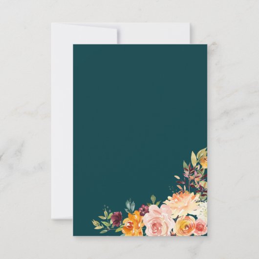 Invitation Chute dans l'amour (Dos)