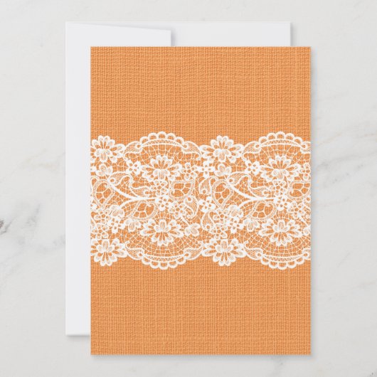 Invitation Chute dans le tableau rustique de douche de (Dos)