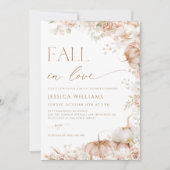 Invitation Chute dans Love Boho Fête des mariées (Devant)