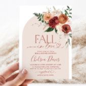 Invitation Chute En Amour Arche Fête des mariées Florale