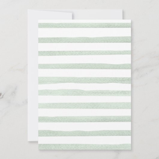 Invitation Chute en amour Blanc Citrouille Sage Fête des mari (Dos)