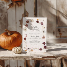 Chute En Amour Boho Fête des mariées Automne Arc F