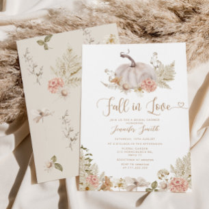 Invitation Chute sous la douche nuptiale