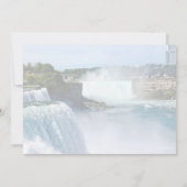 Invitation Chutes du Niagara NY - Vue depuis le côté américai (Dos)
