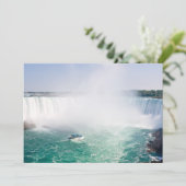 Invitation Chutes en bateau et en fer à cheval de Niagara Fal (Debout devant)